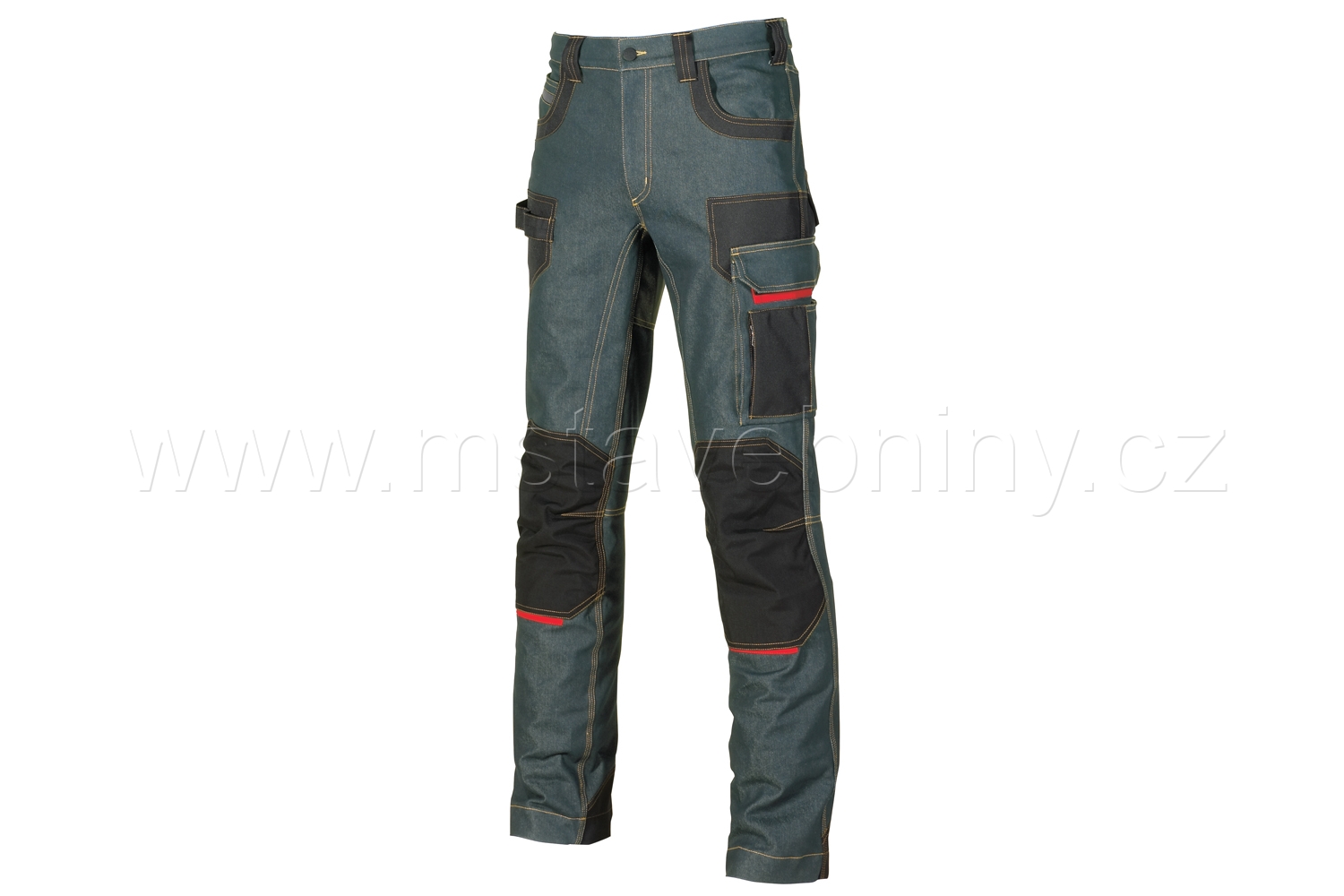 Kalhoty pasové PLATINUM BUTTON EXCITING rust jeans